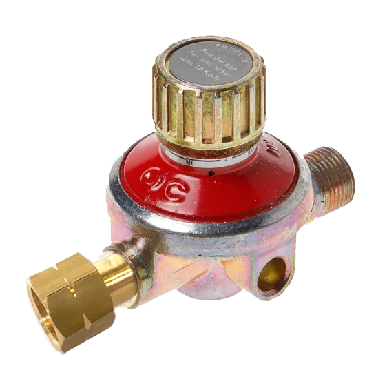 Drukregelaar 0-4bar 3/8"L bi x 3/8"L bu
