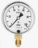 Manometer 0-100 Mbar