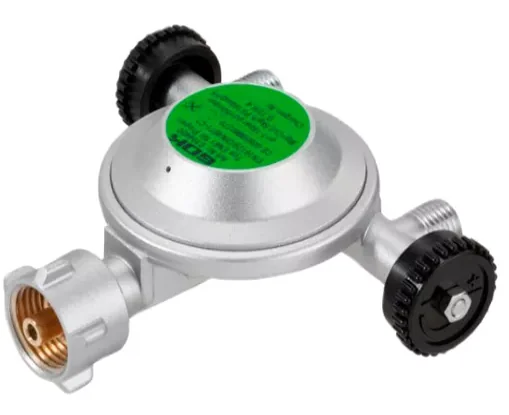DRUKREGELAAR DIN DUO 2 x 1/4"LI/30MB/1KG