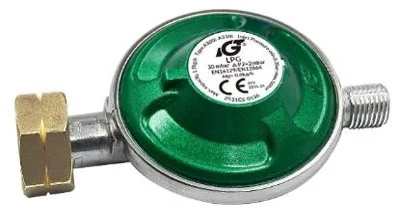 Drukregelaar 30mbar shell x 1/4" L bu