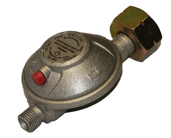 Drukregelaar 50mbar Shell x 1/4" L bu met afblaas G5