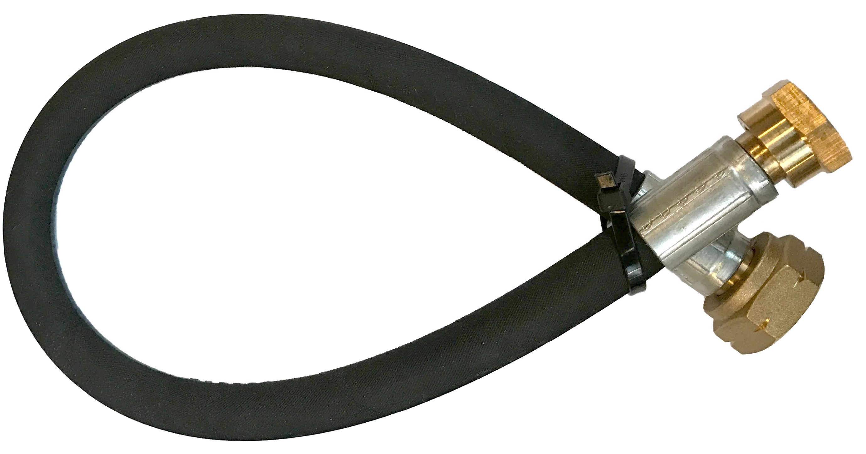 Koppelslang (zwart) Shell x M20 50cm (set 2slangen)