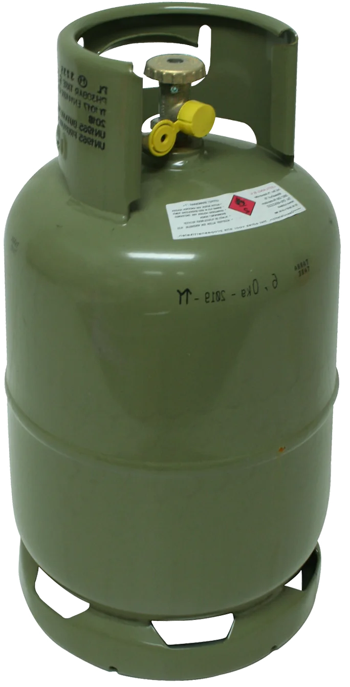 Propaanfles 12,3 liter 3/8" L