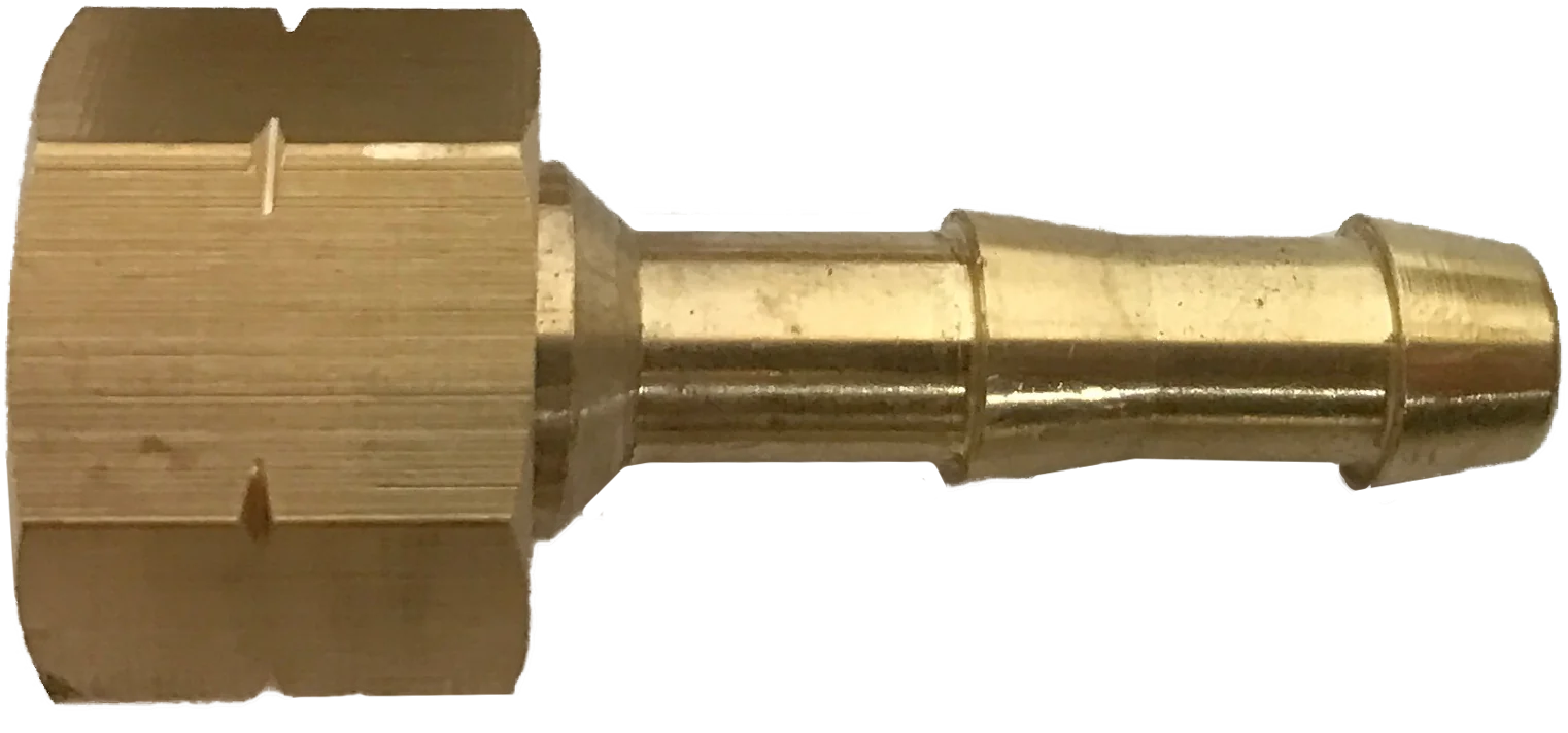 Slangpilaar met Wartelmoer 3/8"