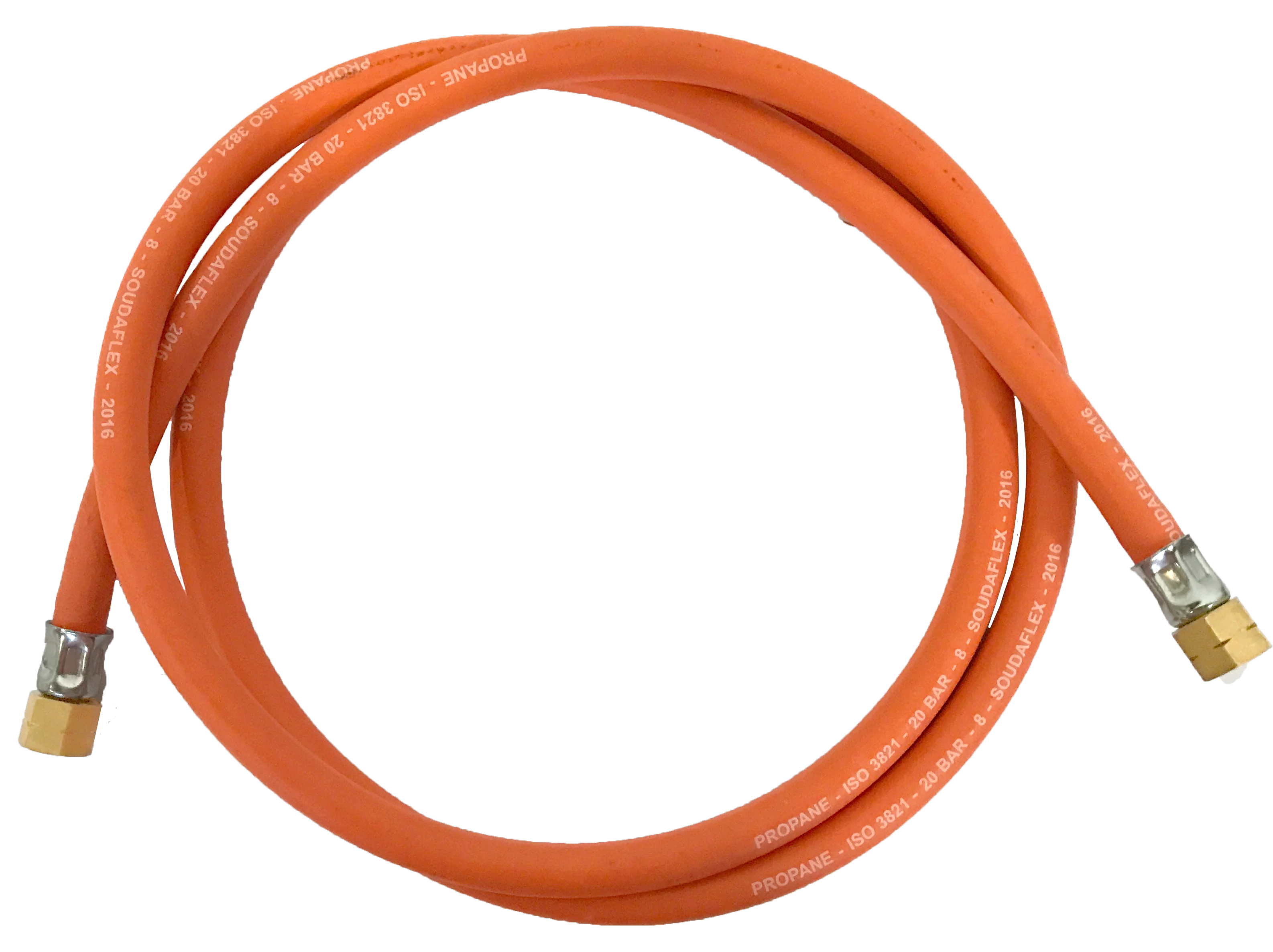 Propaanslang 2m 3/8" L ISO3821