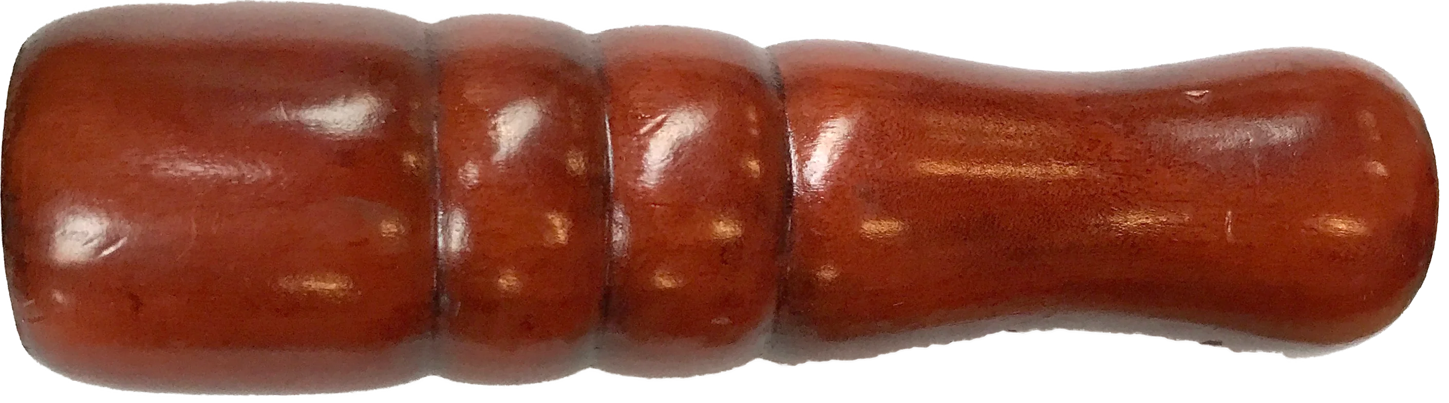Houtenhandvat Rood/Bruin