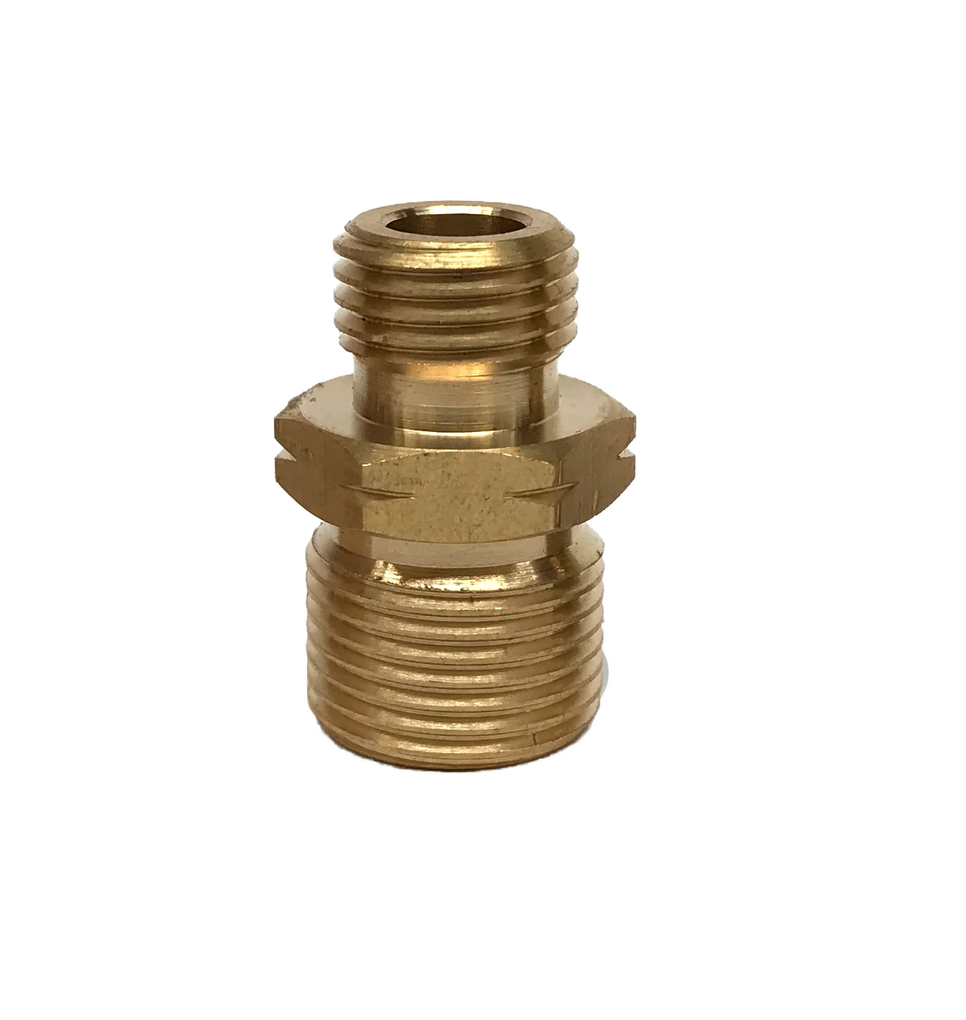 Verloopnippel 3/8 L Bu. x 1/4" Bu.