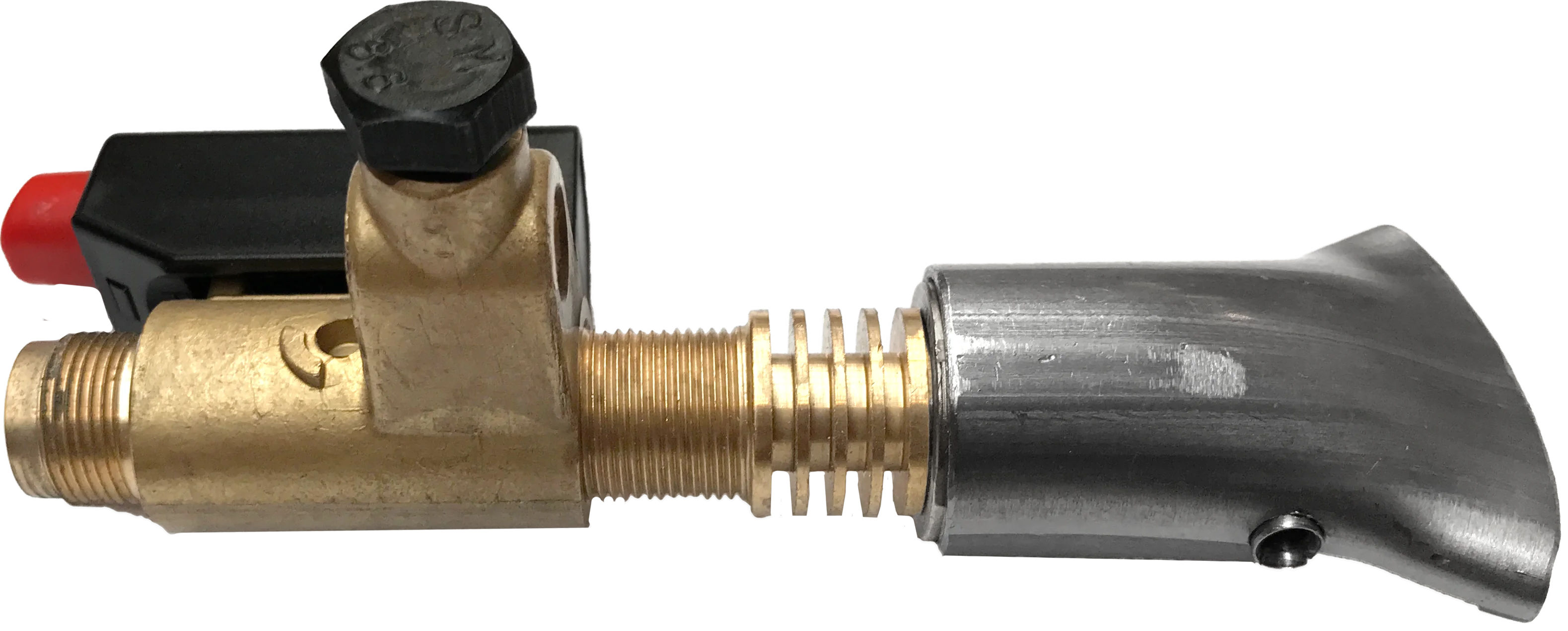 Verfafbrander 40mm 45° met piezo