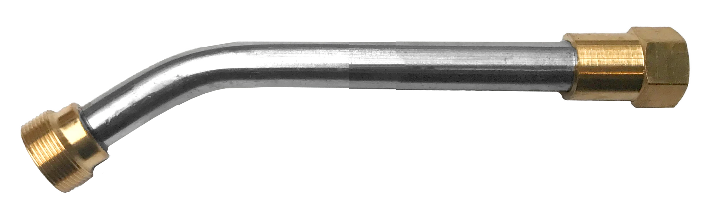Verlengpijp RVS 10cm
