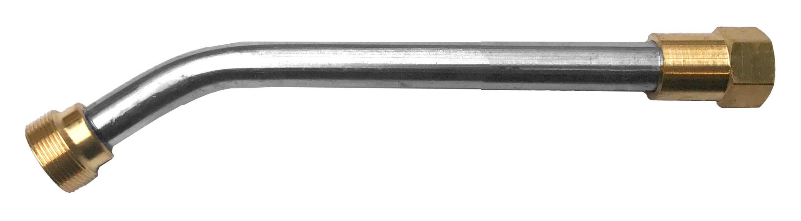 Verlengpijp RVS 15cm